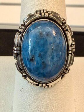 925 Denim Lapis Sterling Silver ring